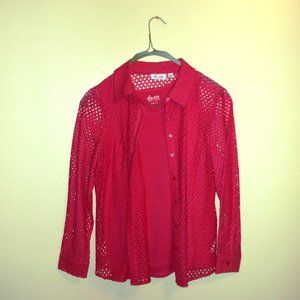 LONG SLEEVE JACKET AND MATCHING TANK